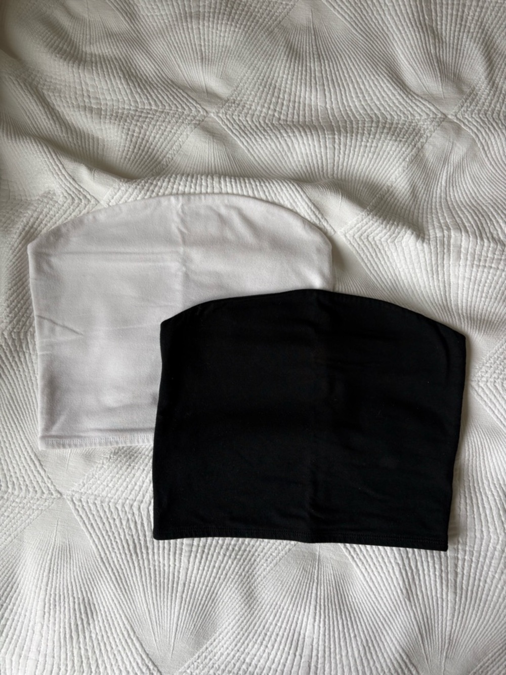 Wild Fable Black and White Strapless Tube Tops (2)